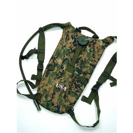 US Army 3L Hydration Water Backpack Digital Camo Woodland