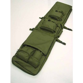 48" Dual Rifle Carrying Case Gun Bag OD