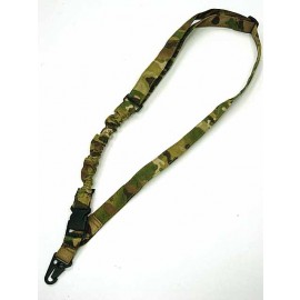 Tactical Bungee One Single Point Rifle Sling Multi Camo