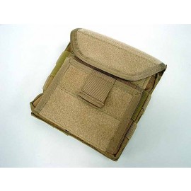 Molle Velcro Combat Admin Map ID Gear Pouch Coyote Brown