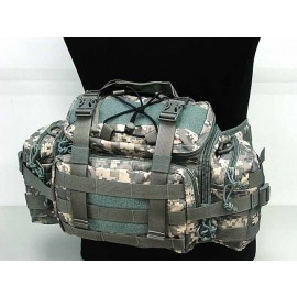 Molle Utility Gear Assault Waist Pouch Bag Digital ACU Camo