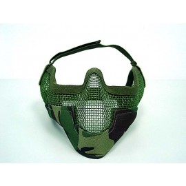 Black Bear Airsoft Stalker BAT Raider Mesh Mask Woodland Camo