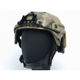 IBH Helmet with NVG Mount & Side Rail A-TACS Camo