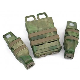 Molle FastMag Magazine Clip Set for M4/Pistol/MP5 A-TACS Camo FG