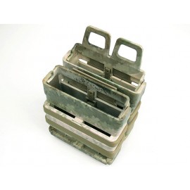 Molle FastMag Magazine Clip Set for 7.62 AK/M14 A-TACS Camo