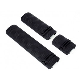 Element AR M15/M16 Battle Rail Cover Set Black