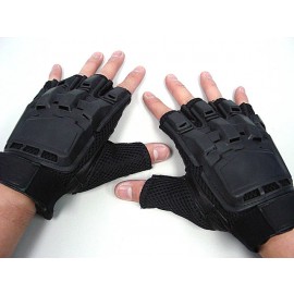 SWAT Half Finger Airsoft Paintball Tactical Gear Gloves