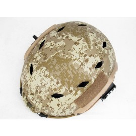 Airsoft FAST Base Jump Style Helmet Digital Desert Camo