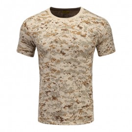 Camouflage Short Sleeve T-Shirt Digital Desert Camo