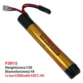 Firefox 7.4V 1500mAh LiPo Li-Po Li-Polymer Stick Battery 15C F2R15