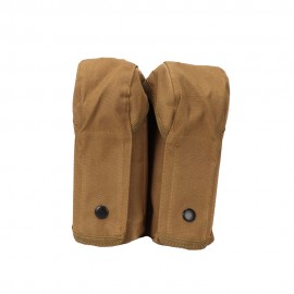 Airsoft Molle Double AK Magazine Pouch Coyote Brown